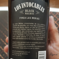 Finca Las Moras Intocables Malbec 750cc Finca las moras Wine - comprar online