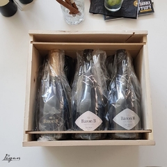 Baron B caja de madera x 6 Botellas 750cc - Vinoteca El Lagar .wineshop.