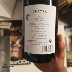 Chacra 55 Pinot Noir 750cc - comprar online