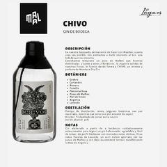 Gin Chivo Destilado De Malbec 500cc en internet