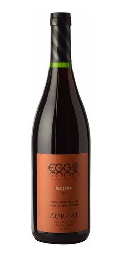 Zorzal Eggo Filoso Pinot Noir 750cc