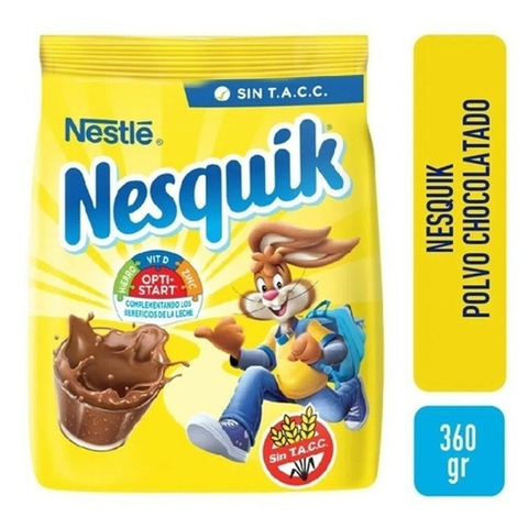 Cacao Nesquik 360 gr Sin TACC