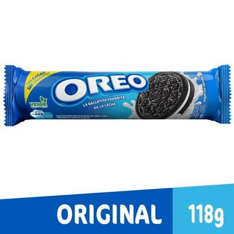 Galletitas Oreo 118 gr +Cacao