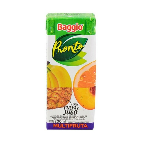 Jugo Baggio 200 ml Multifruta