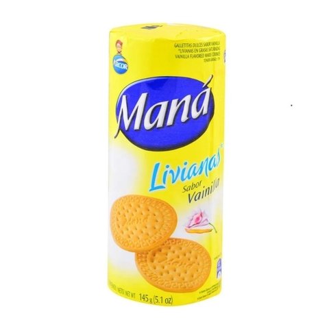 Galletitas< Mana > 145 gr Vainilla