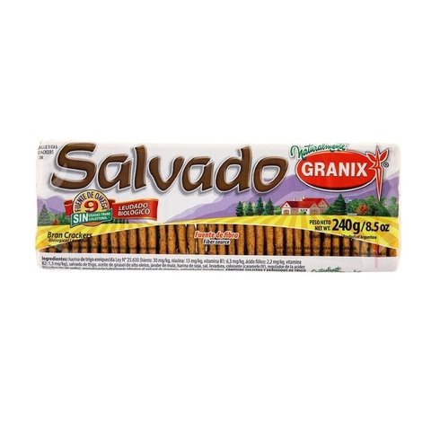 Galletas Granix 240 gr Salvado