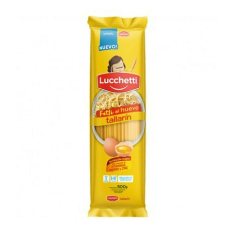 Fideos Lucchetti 500 gr Fatti al Huevo Tallarin N7