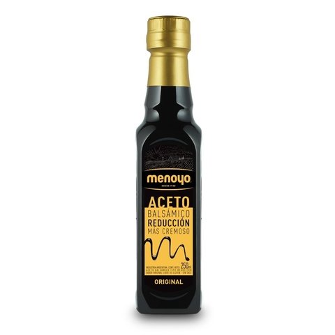 Aceto Balsamico Menoyo 250 cc Reducción Botella