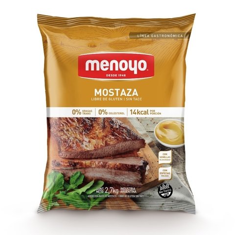 Mostaza Menoyo 2.7 kg Sin TACC