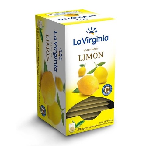 Te con Limon Vitamina C La Virginia x 20 sobres