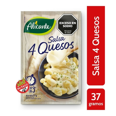 Salsa 4 Quesos Alicante 37 gr 3Minutos