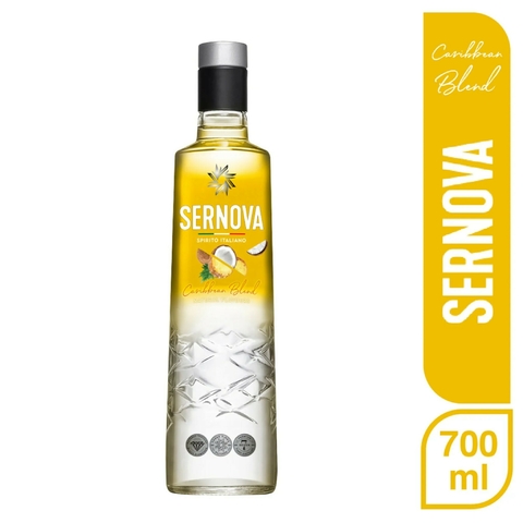 Vodka Sernova 700 ml Caribbean