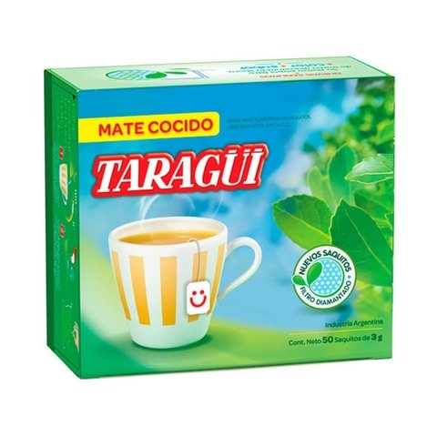 Mate Cocido Taragui 50 x 3 gr Sin Ensobrar