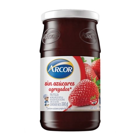 Mermelada Arcor 390 gr sin Azucar Frutilla