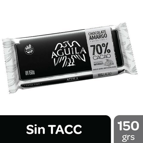 Chocolate Aguila 150 gr 70% Negro