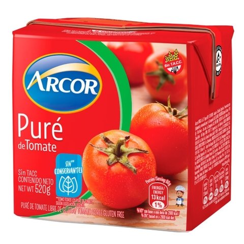 Puré de Tomate Arcor 520 gr