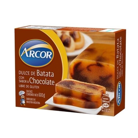 Dulce Batata con Chocolate Arcor 500 gr