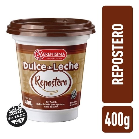 Dulce de Leche< La Serenisima > 400 gr Repostero