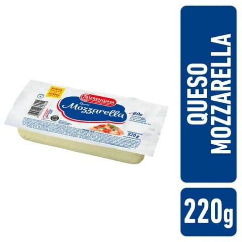 Mozzarella La Serenisima 220 gr Sin Lactosa