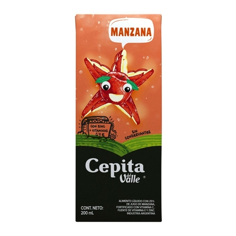 Jugo Cepita 200 ml Manzana