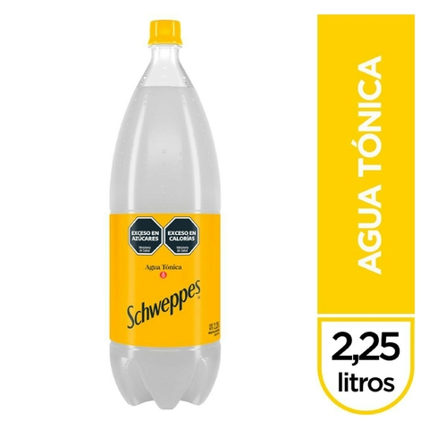 Gaseosa Schweppes 2.25 Litros Agua Tonica