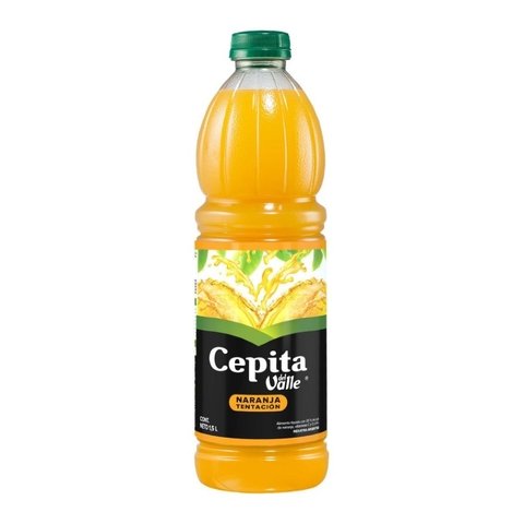 Jugo< Cepita > 1.5 Litros Naranja Tentacion
