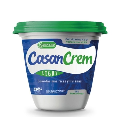 Queso Blanco Casancrem 290 gr +V Light