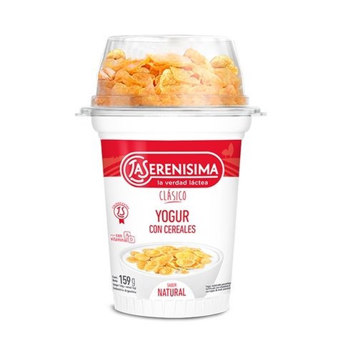 Yogur Clasico La Serenisima 159 gr con Cereales