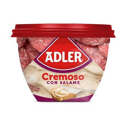 Queso Adler 190 gr Cremoso Salame