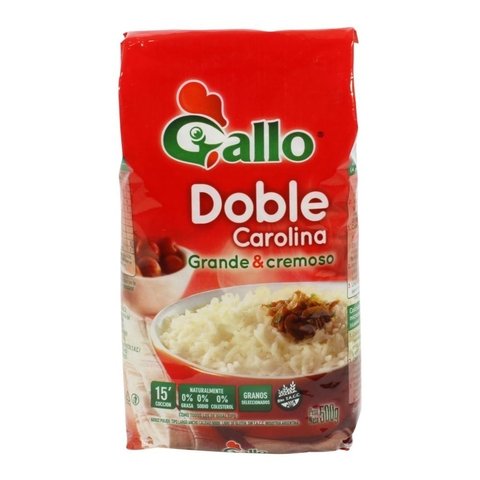 Arroz< Gallo > 500 gr Doble Carolina