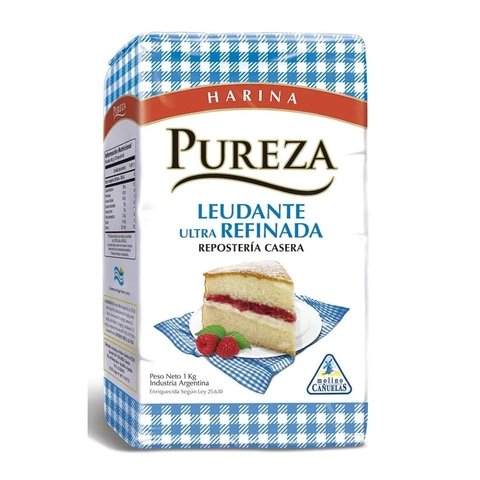 Harina< Pureza > 1 kg Leudante Refinada