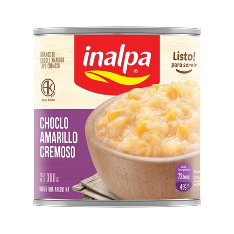 Choclo Cremoso Inalpa 300 gr Amarillo