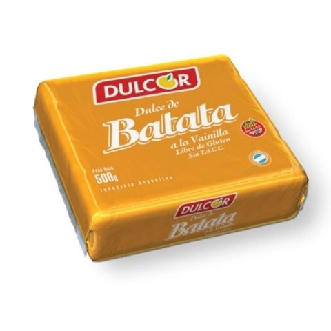 Dulce de Batata Dulcor 500 gr Vainilla