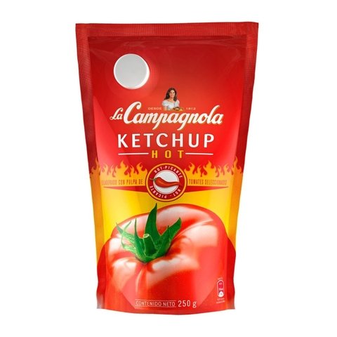 Ketchup Hot La Campagnola 250 gr Doy Pack