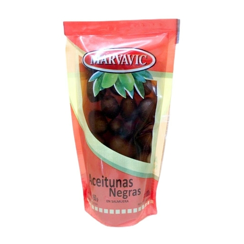 Aceitunas Negras Marvavic 300/160 gr Doy Pack