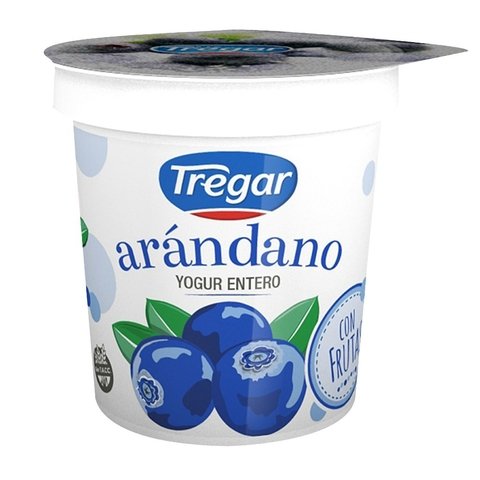 Yogur Tregar 160 gr con Frutas Arandano