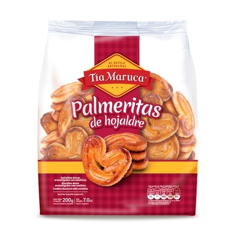 Galletas Tia Maruca 200 gr Palmeritas de Hojaldre