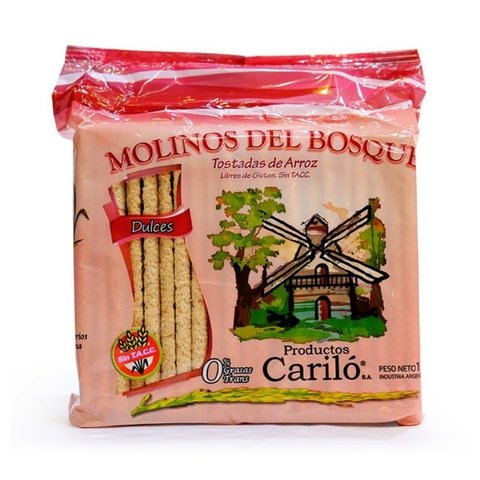 Tostaditas Arroz Molinos del Bosque 150 gr Dulces