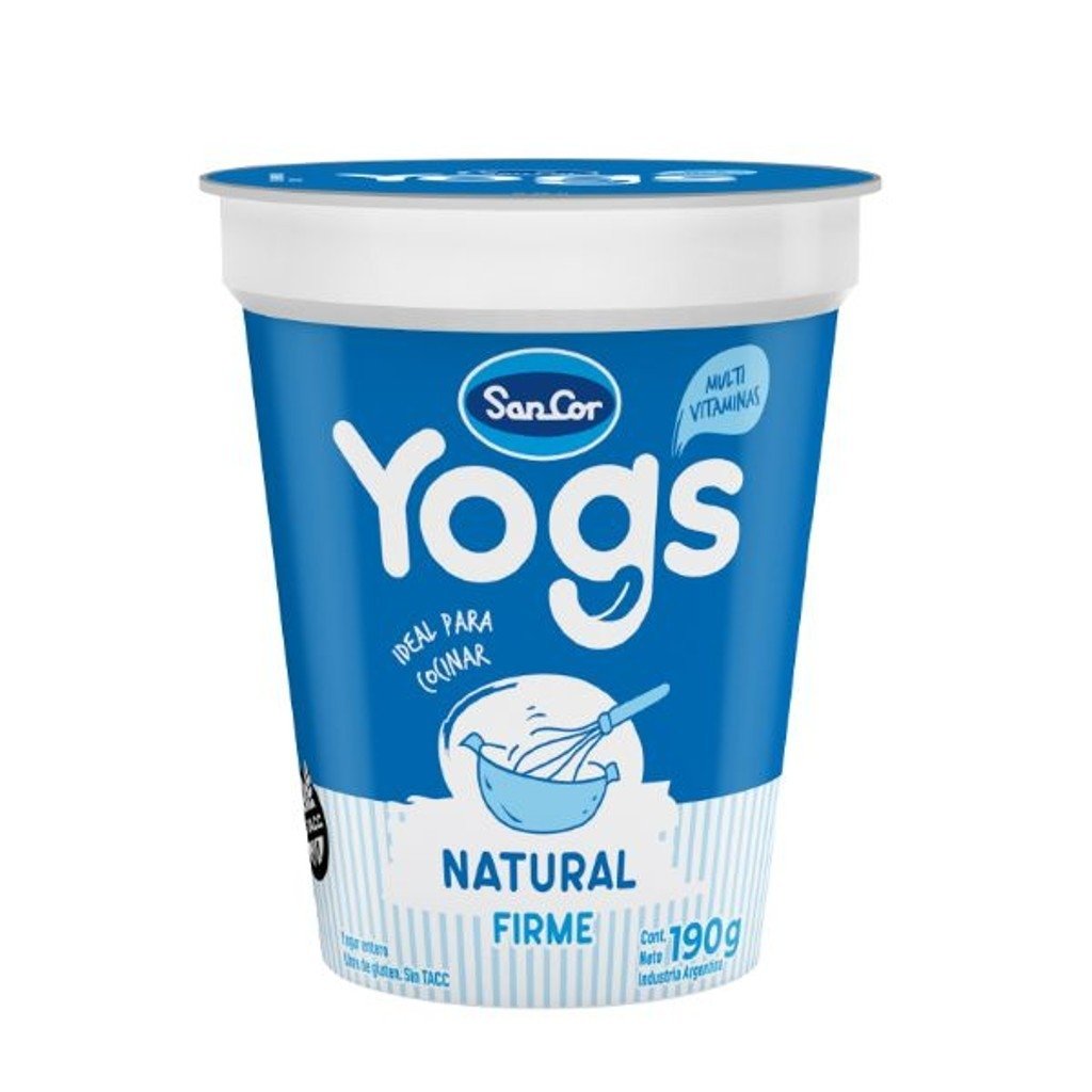 Yogur natural endulzado 190gr - Yogurísimo