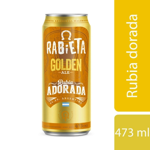 Cerveza Rabieta 473 cm3 Golden ALE