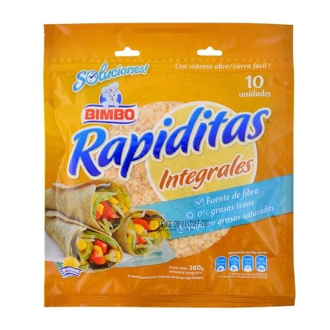 Rapiditas< Bimbo > 275 gr Integrales