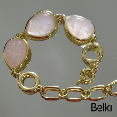 Pulseira Quartzo Rosa