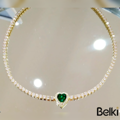 Choker Zirconia Cristal