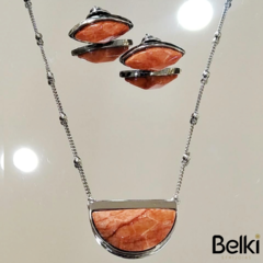 Conjunto Feldspato Laranja