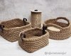 3 Patrones de cestería artesanal