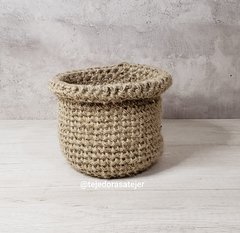 Kit de cestería en yute (Materiales + Patrón) en internet