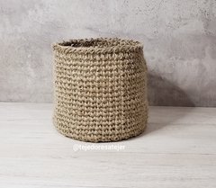 Kit de cestería en yute (Materiales + Patrón) - Tejedoras a tejer