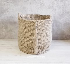 Kit de cestería en yute (Materiales + Patrón) - comprar online
