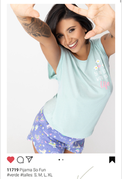 Pijama “So Fun” - So Pink 11719 - comprar online