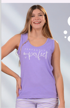 Pijama musculosa “Imperfect” - NINA 804